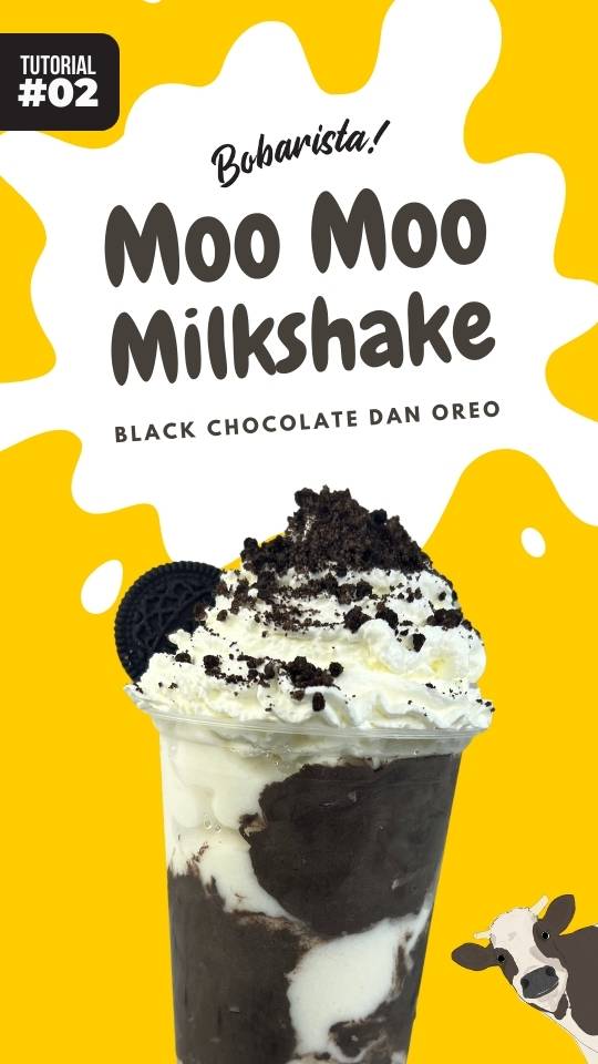 Resepi 2 - Moo Moo Milkshake