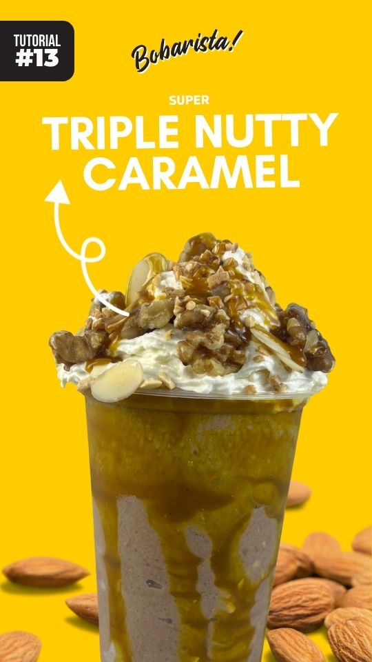 Resepi 13 - Super Tripple Nutty Caramel