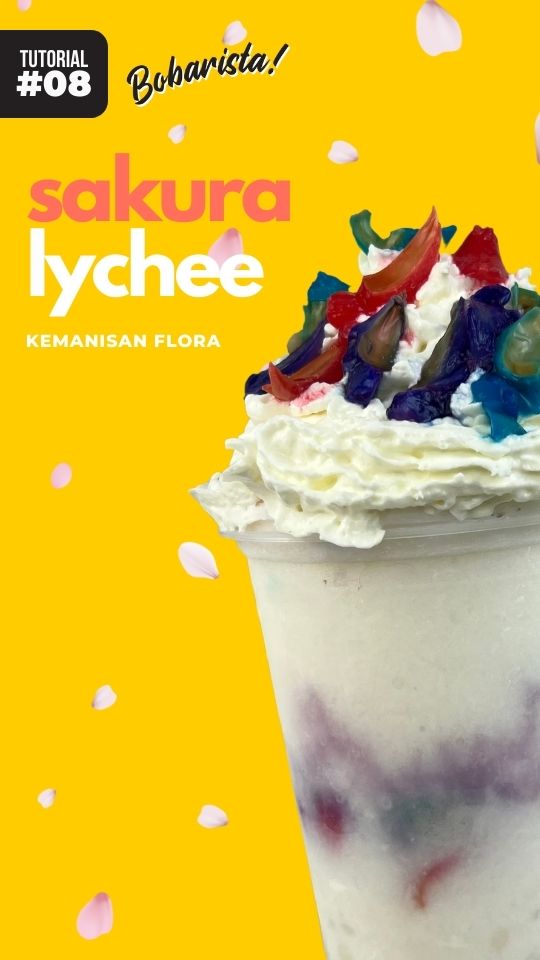 Resepi 8 - Sakura Lychee